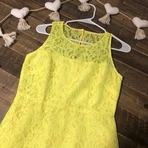 NWT Bright yellow JCrew dress